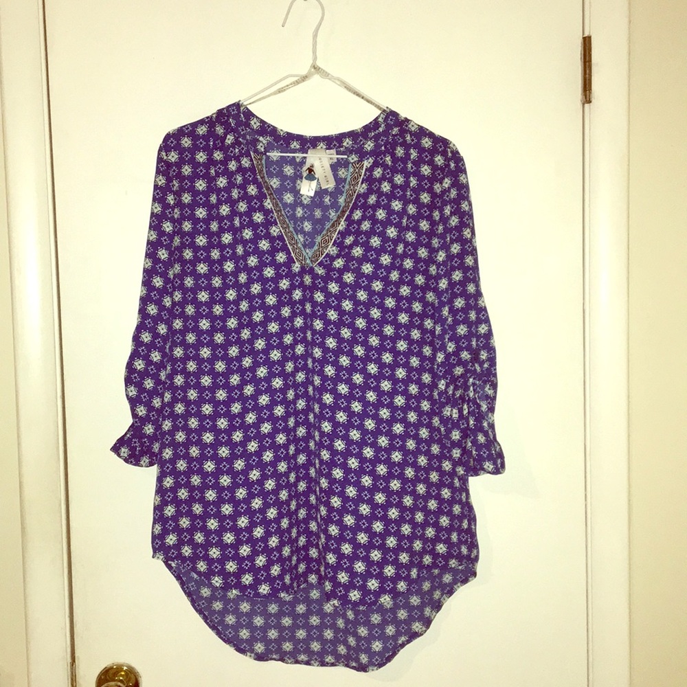 A nice blue blouse